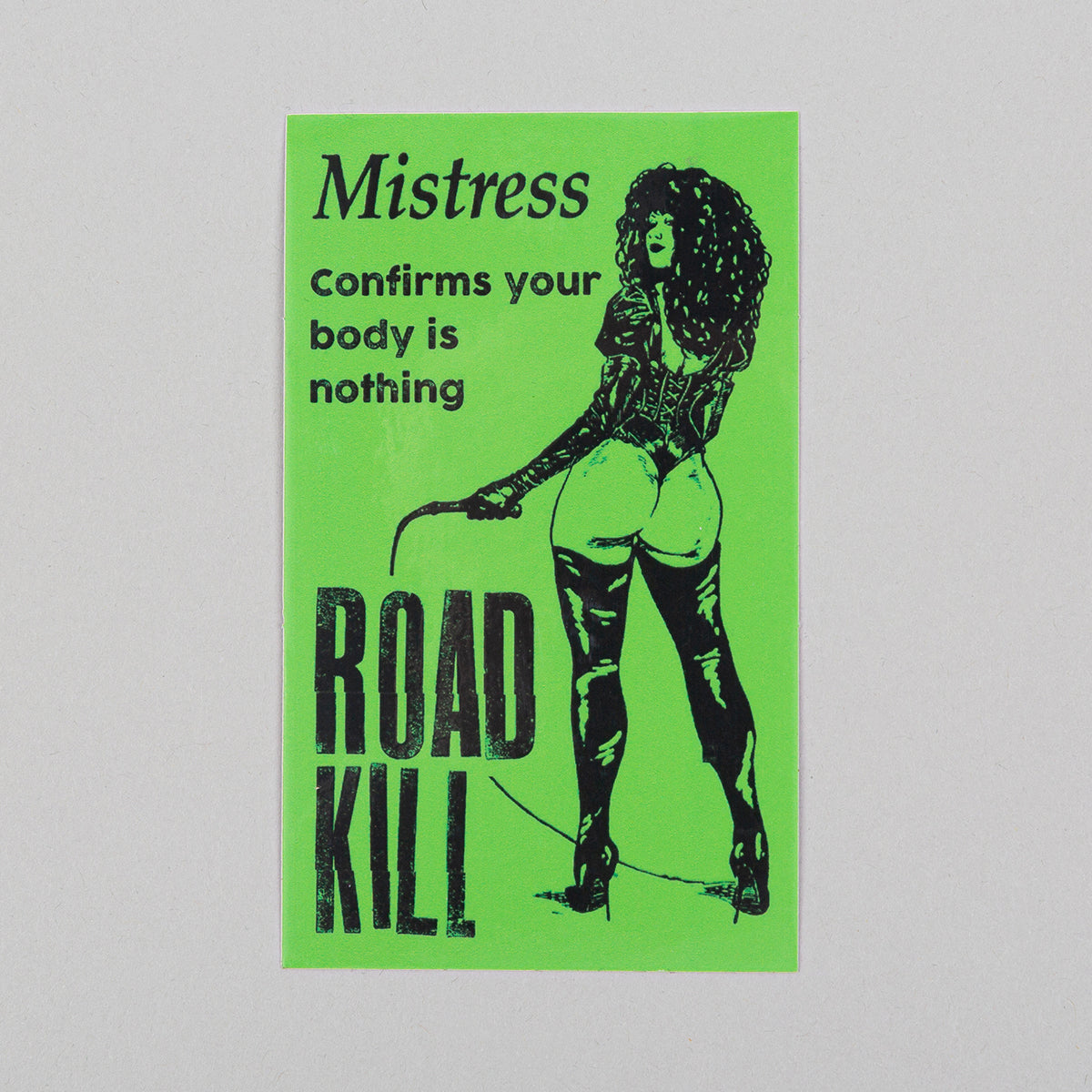 Calling Card Nothing Sticker