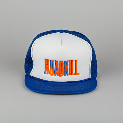 RoadKill Classic Trucker Cap - Blue/White