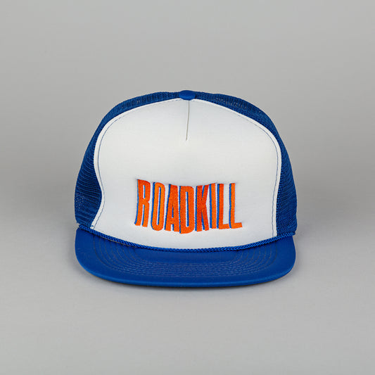 RoadKill Classic Trucker Cap - Blue/White