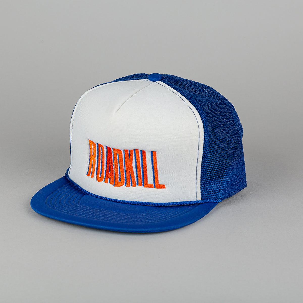 RoadKill Classic Trucker Cap - Blue/White