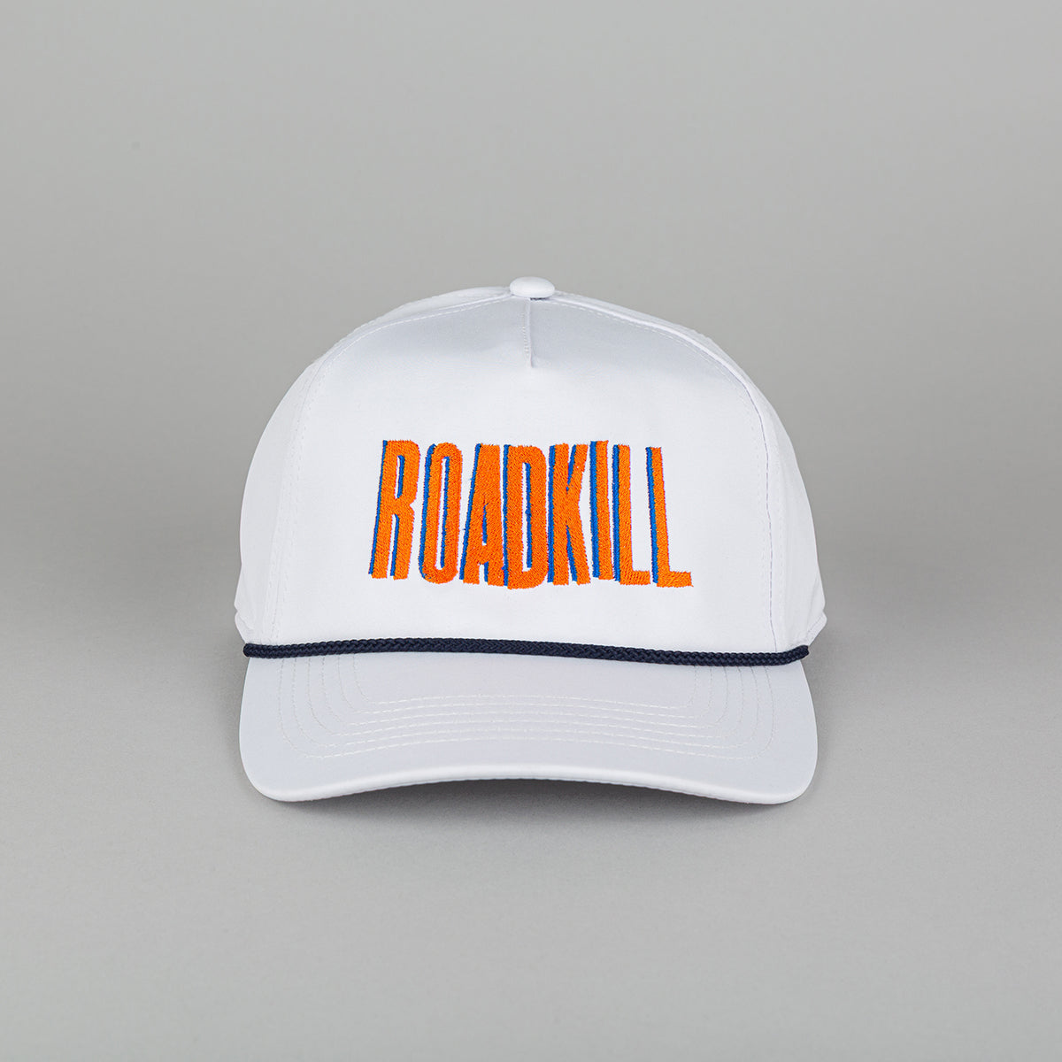 Roadkill Classic 5 Panel Cap - White