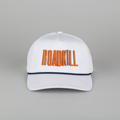 Roadkill Classic 5 Panel Cap - White