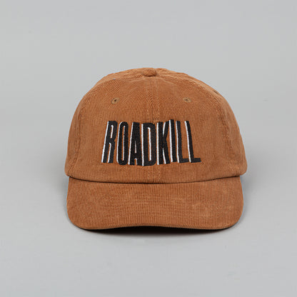 Brown Corduroy RoadKill Embroidered 5 Panel