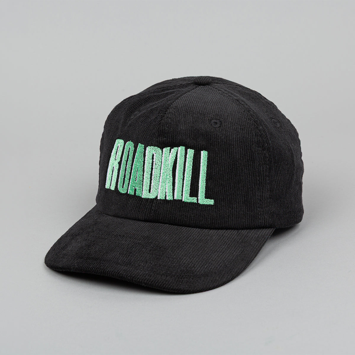Black Corduroy RoadKill Embroidered 5 Panel