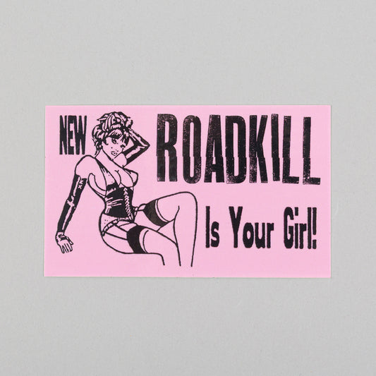 Calling Card Girl Sticker