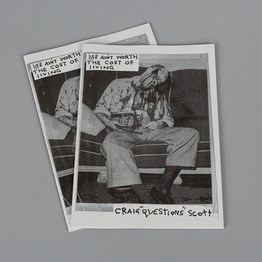 Life ain't worth the cost of living  - Zine