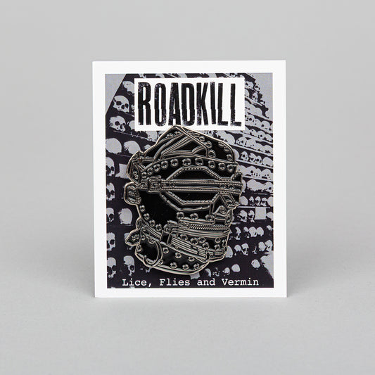 RoadKill - Oversized Gimp Mask - Pin Badge