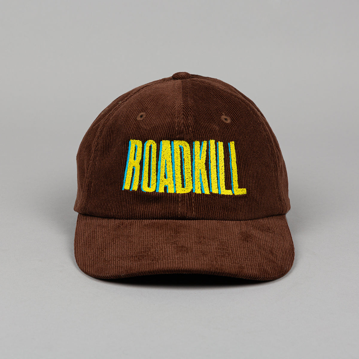 Brown Corduroy RoadKill Embroidered 5 Panel