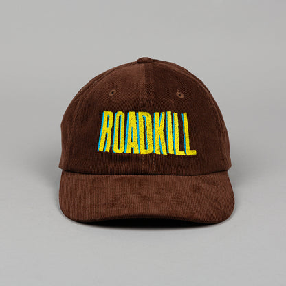 Brown Corduroy RoadKill Embroidered 5 Panel