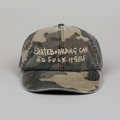 Roadkill Camo Skateboarding Can Go Fuck Itself Cap