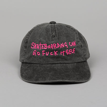 Roadkill Dark Grey Skateboarding Can Go Fuck Itself Cap