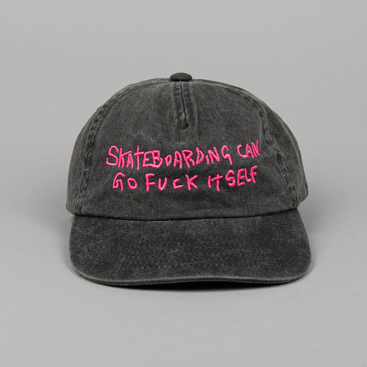 Roadkill Dark Grey Skateboarding Can Go Fuck Itself Cap